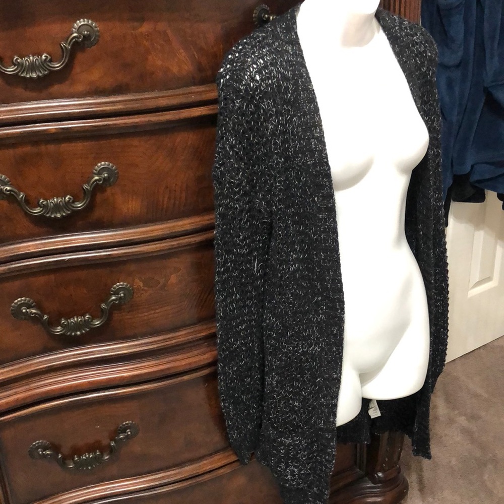 EXPRESS Knitted Black Cardigan